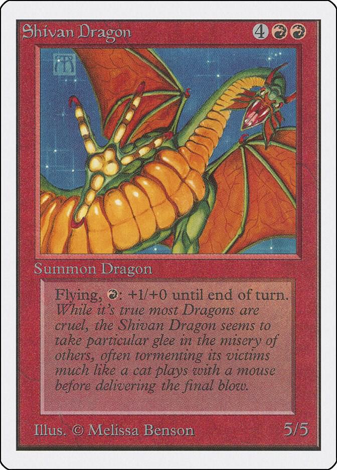 Shivan Dragon 175/302 (Unlimited Edition)  | Good Games Morley