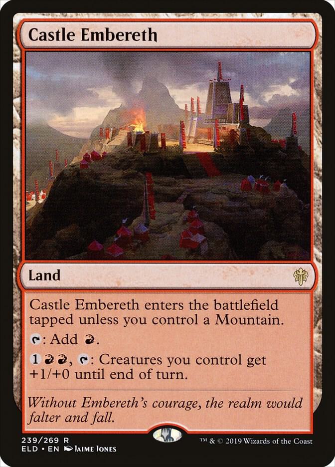Castle Embereth 239/269 (Throne of Eldraine)  - Foil | Good Games Morley