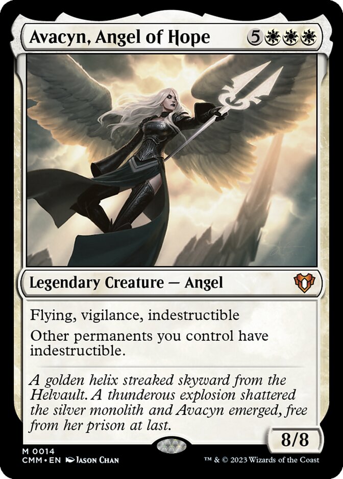 Avacyn, Angel of Hope 14/451 (Commander Masters)  | Good Games Morley