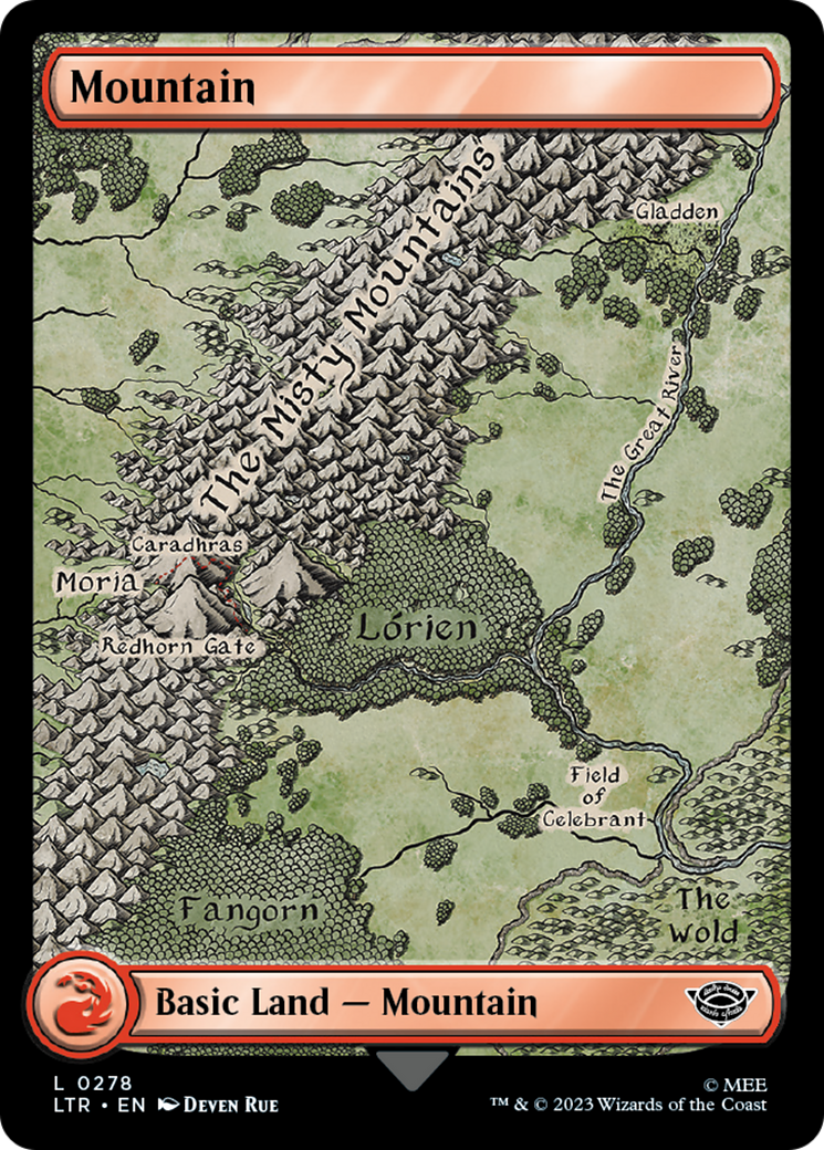 Mountain (278) [The Lord of the Rings: Tales of Middle-Earth] | Good Games Morley