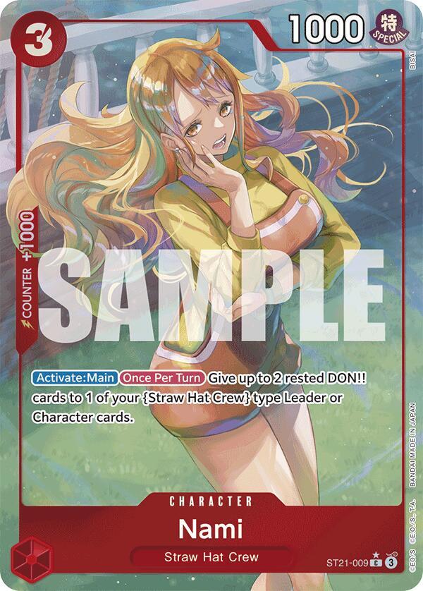Nami ST21-009 (Starter Deck EX: Gear 5)  - Parallel Foil | Good Games Morley
