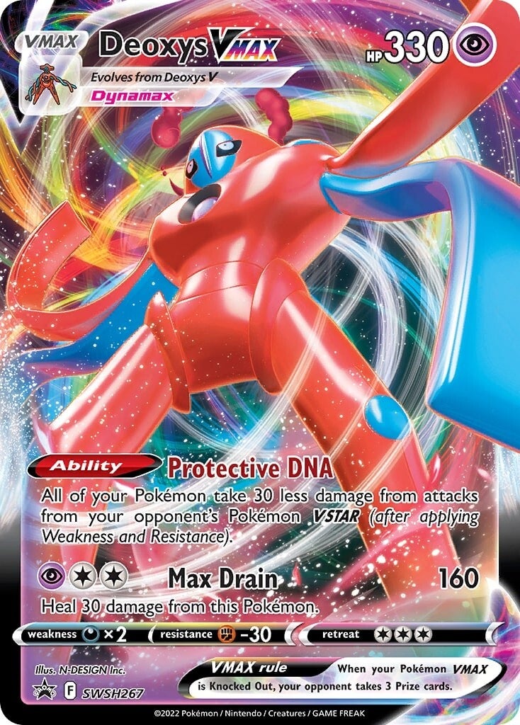 Deoxys VMAX (SWSH267) [Sword & Shield: Black Star Promos] | Good Games Morley