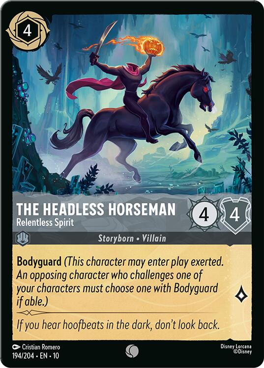 The Headless Horseman - Relentless Spirit (194/204) [Whispers in the Well] | Good Games Morley