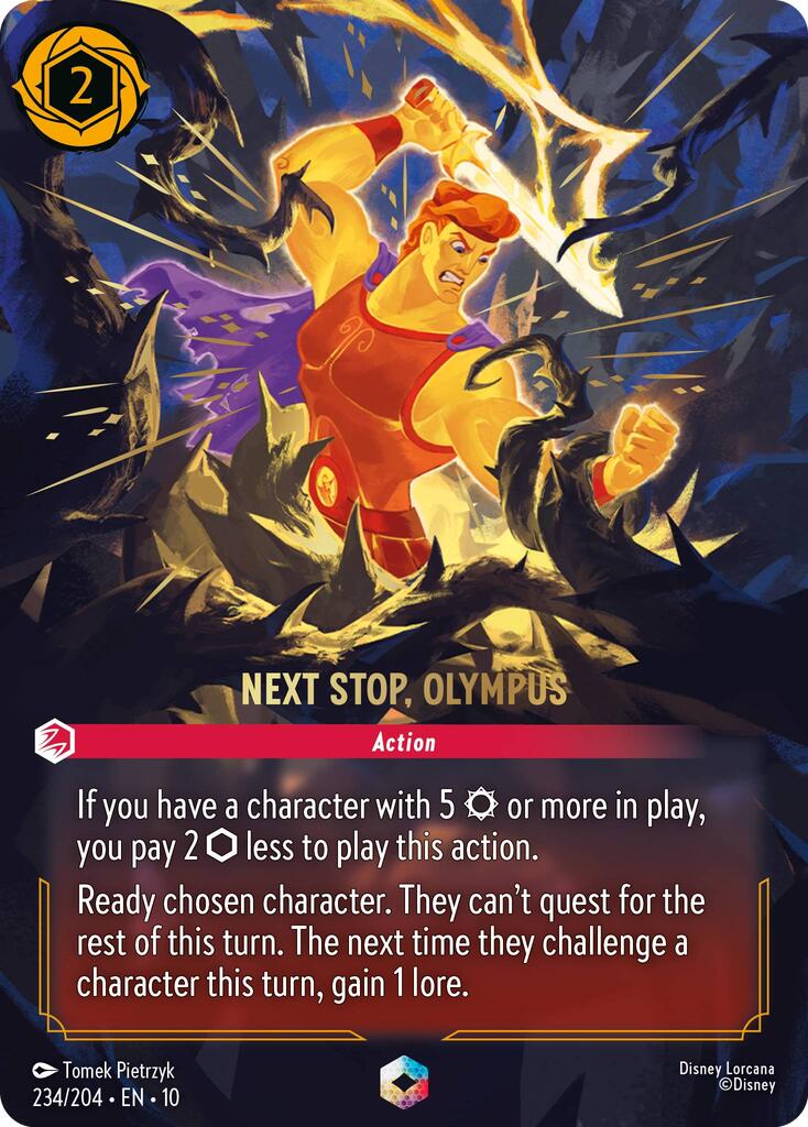 Next Stop, Olympus (Enchanted) (234/204) [Whispers in the Well] | Good Games Morley