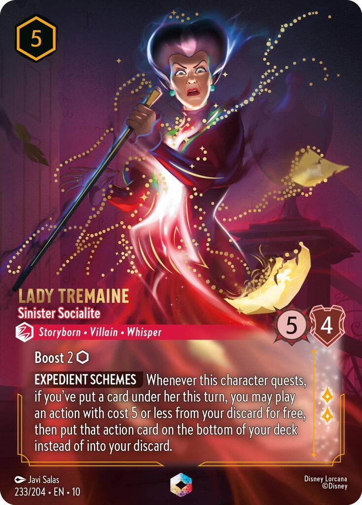 Lady Tremaine - Sinister Socialite (Enchanted) (233/204) [Whispers in the Well] | Good Games Morley