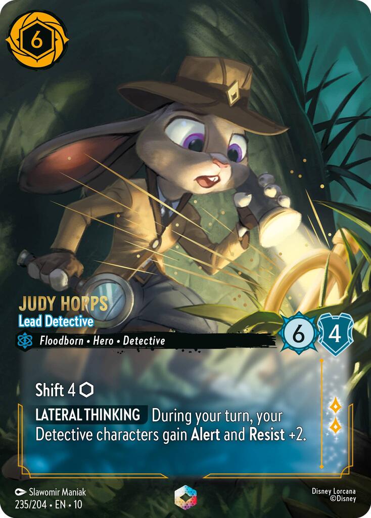 Judy Hopps - Lead Detective (Enchanted) (235/204) [Whispers in the Well] | Good Games Morley