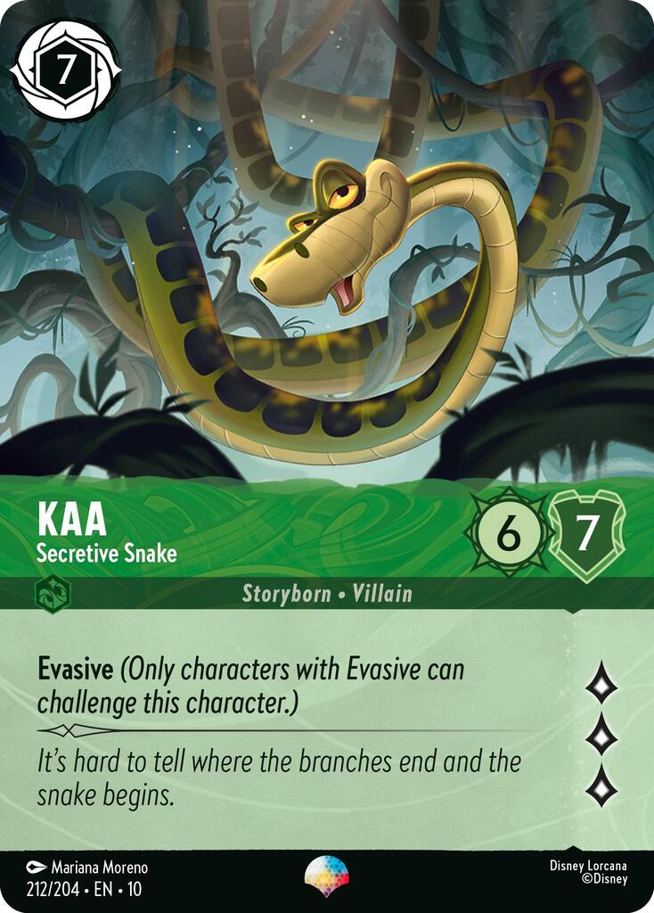 Kaa - Secretive Snake (Epic) (212/204) [Whispers in the Well] | Good Games Morley
