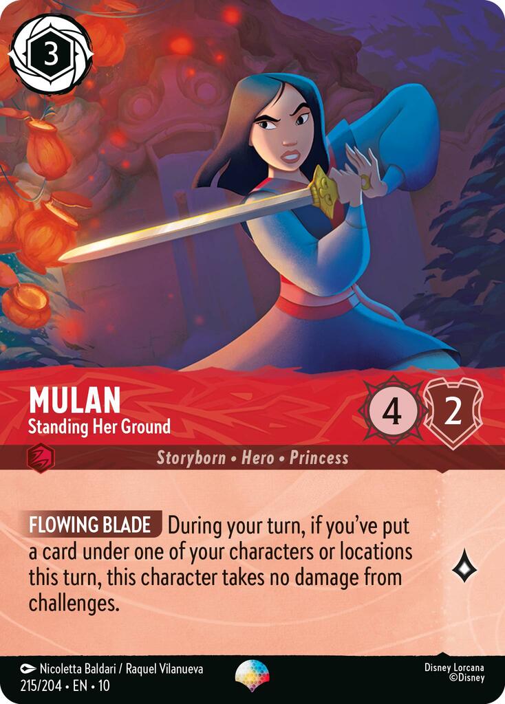 Mulan - Standing Her Ground (Epic) (215/204) [Whispers in the Well] | Good Games Morley