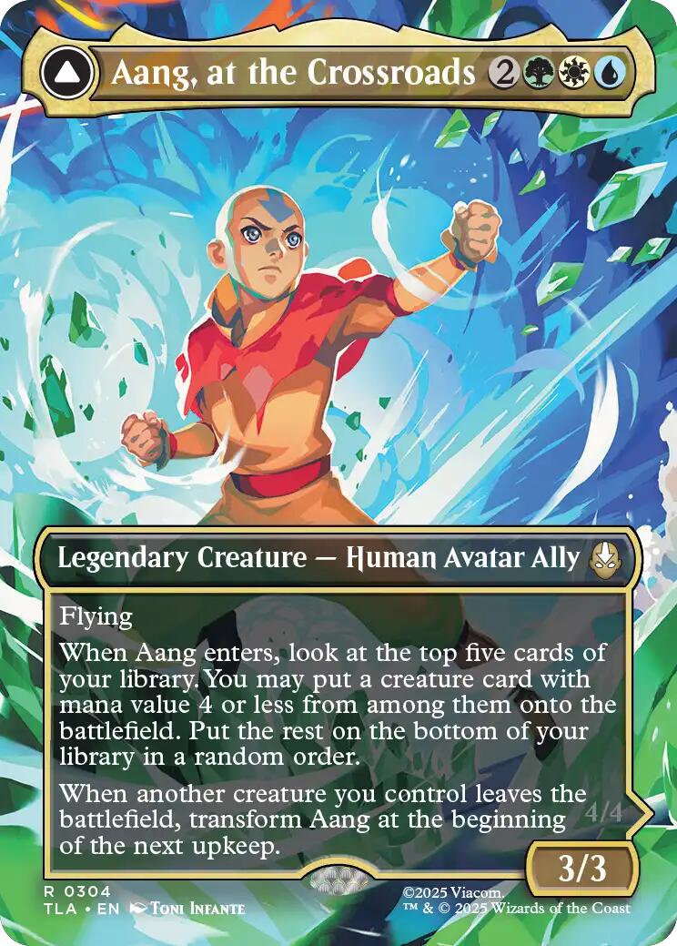 Aang, at the Crossroads (Borderless) [Avatar: The Last Airbender] | Good Games Morley