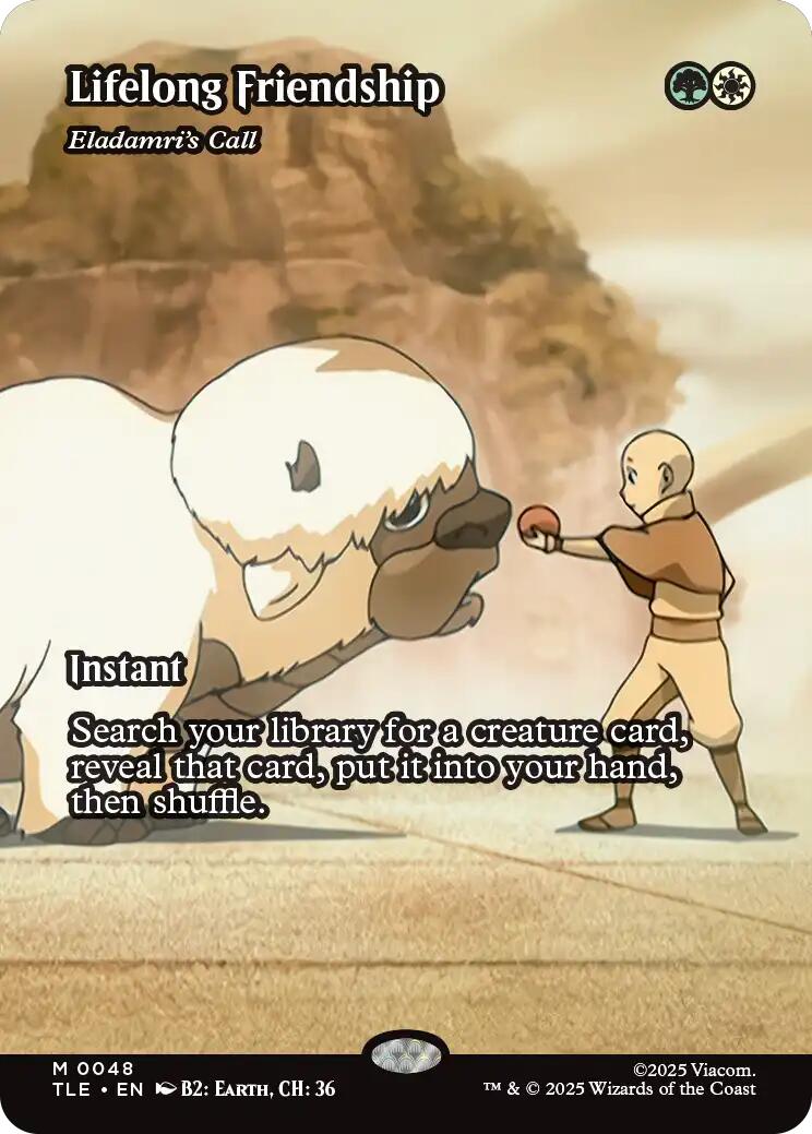 Lifelong Friendship - Eladamri's Call (Borderless) [Avatar: The Last Airbender: Eternal-Legal] | Good Games Morley