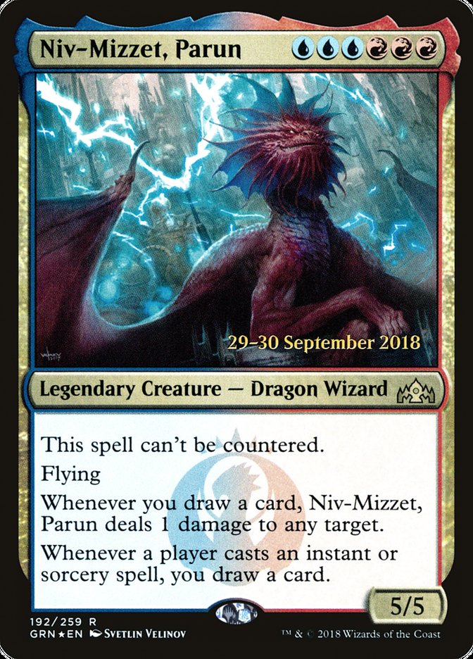 Niv-Mizzet, Parun [Guilds of Ravnica Prerelease Promos] | Good Games Morley