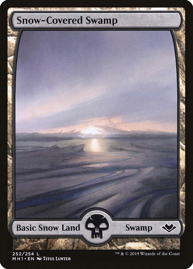 Snow-Covered Swamp [Modern Horizons] | Good Games Morley