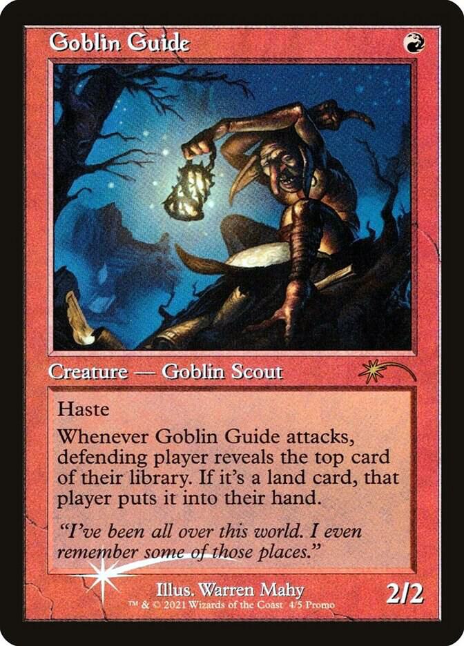 Goblin Guide Retro Frame 4 (WPN & Gateway Promos)  - Foil | Good Games Morley