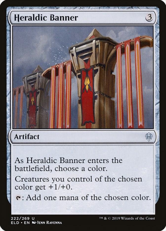 Heraldic Banner 222 (Throne of Eldraine)  - Foil | Good Games Morley