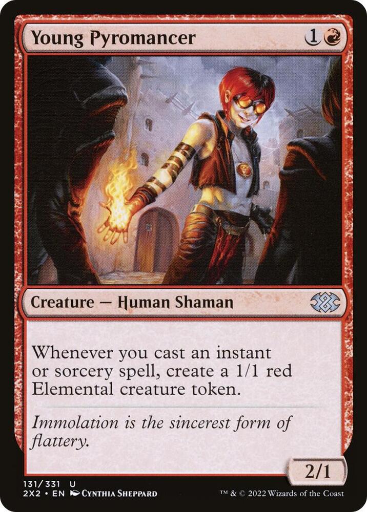 Young Pyromancer 131/331 (Double Masters 2022)  - Foil | Good Games Morley