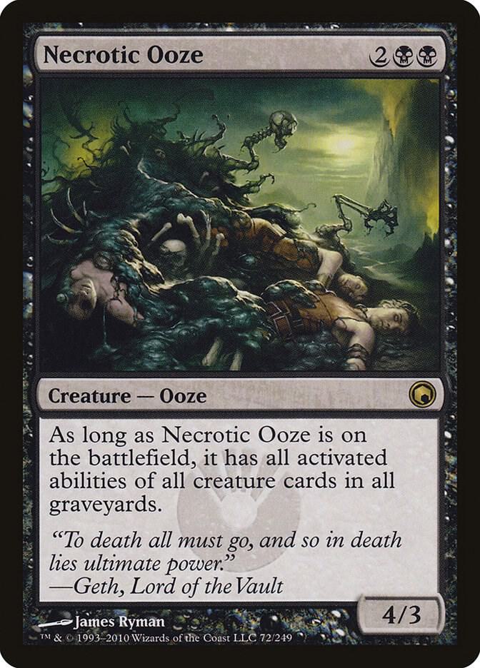 Necrotic Ooze 72/249 (Scars of Mirrodin)  | Good Games Morley
