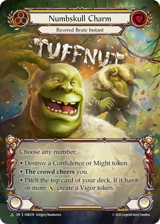 Numbskull Charm [FAB370] (Super Slam)  Cold Foil | Good Games Morley