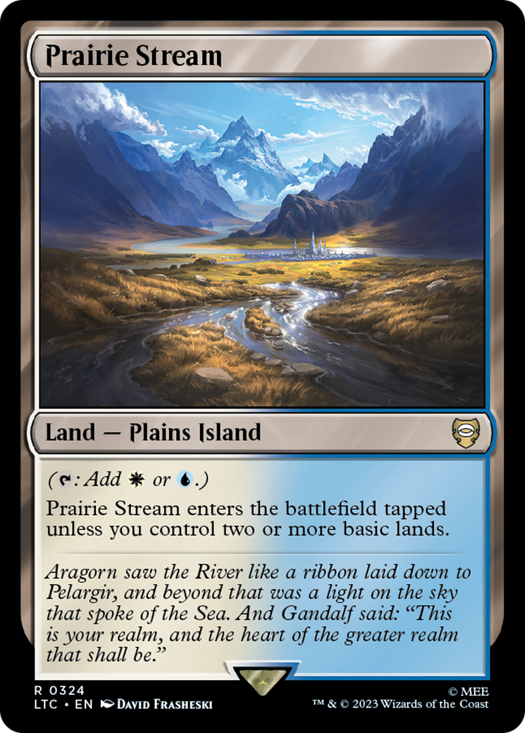 Prairie Stream [The Lord of the Rings: Tales of Middle-Earth Commander] | Good Games Morley