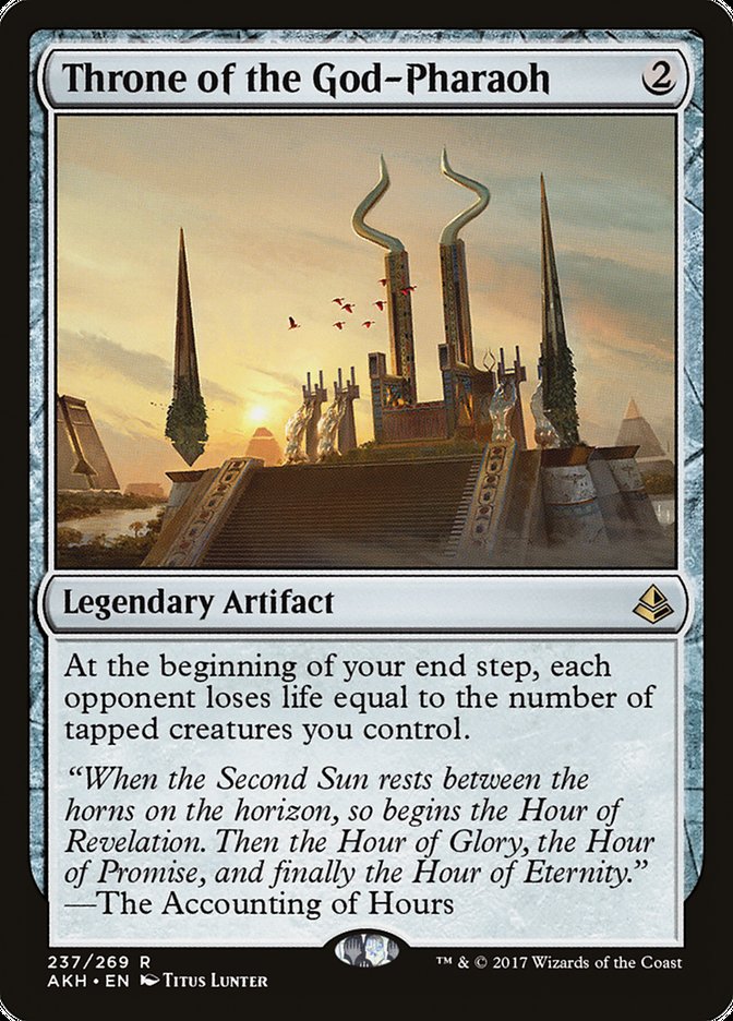 Throne of the God Pharaoh 237 (Amonkhet)  | Good Games Morley