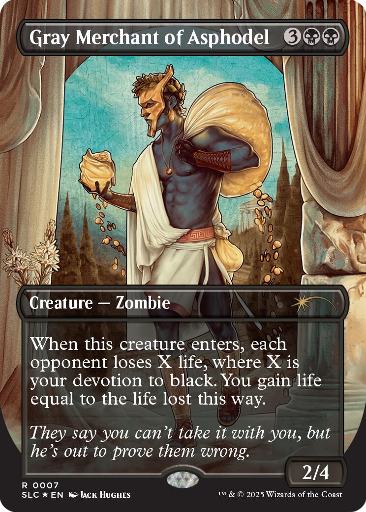 Gray Merchant of Asphodel (Halo Foil) [Secret Lair Countdown Kit] | Good Games Morley