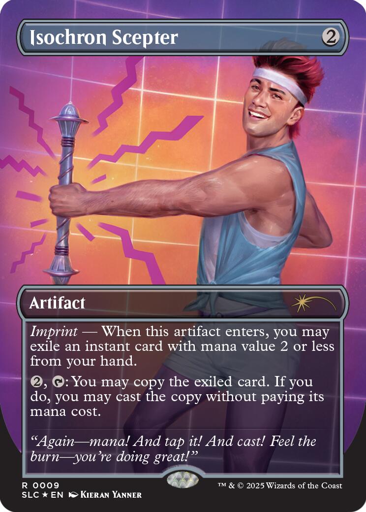 Isochron Scepter (Halo Foil) [Secret Lair Countdown Kit] | Good Games Morley