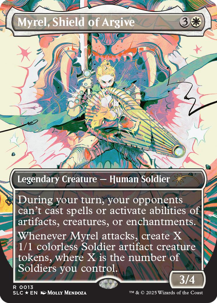 Myrel, Shield of Argive (Halo Foil) [Secret Lair Countdown Kit] | Good Games Morley