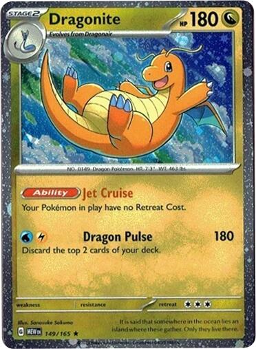 Dragonite 149/165 (Cosmos Holo) [Miscellaneous Cards] | Good Games Morley