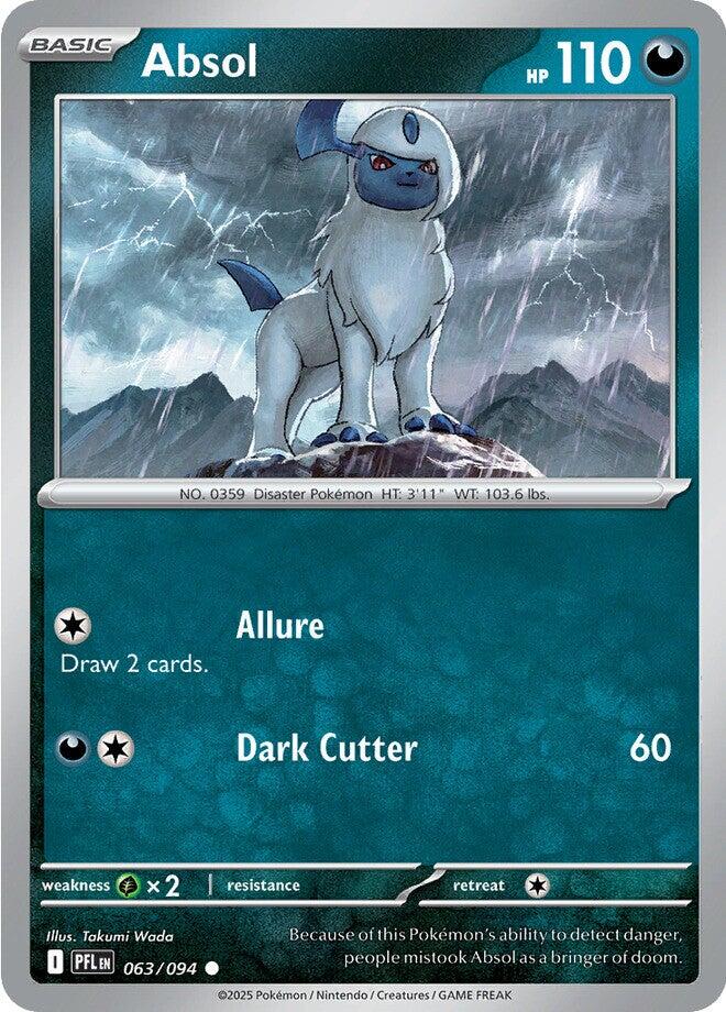 Absol (063/094) [Mega Evolution: Phantasmal Flames] | Good Games Morley