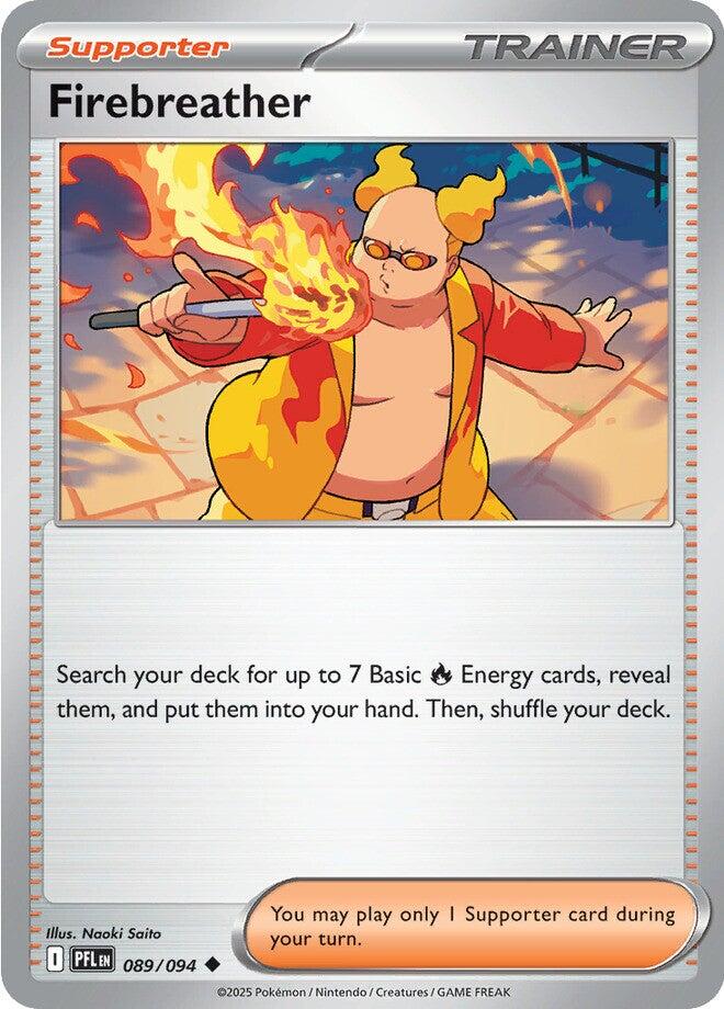 Firebreather (089/094) [Mega Evolution: Phantasmal Flames] | Good Games Morley