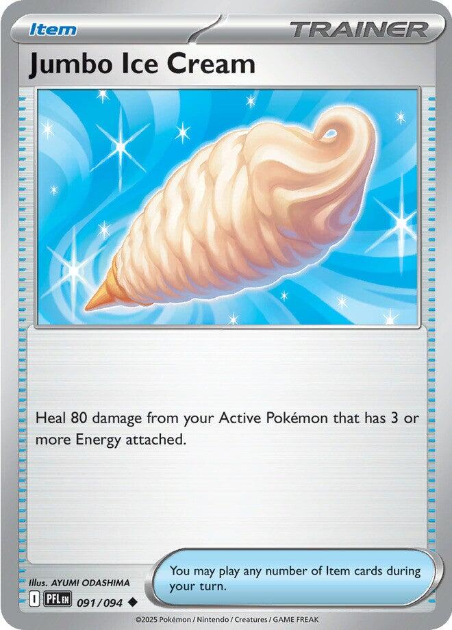 Jumbo Ice Cream (091/094) [Mega Evolution: Phantasmal Flames] | Good Games Morley