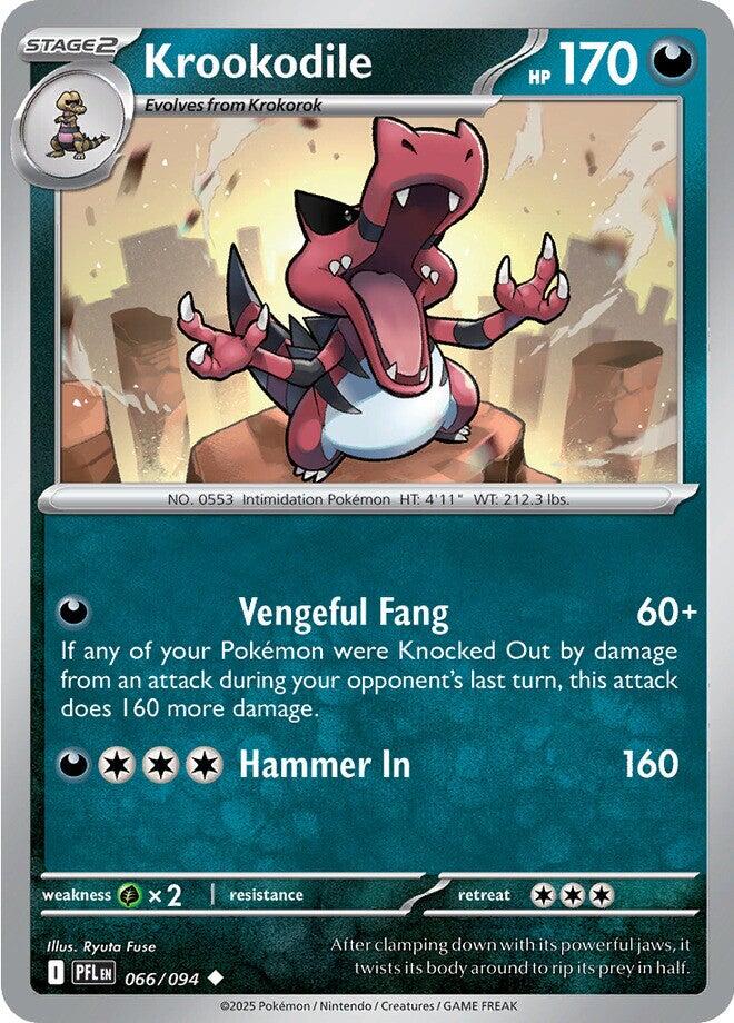 Krookodile (066/094) [Mega Evolution: Phantasmal Flames] | Good Games Morley