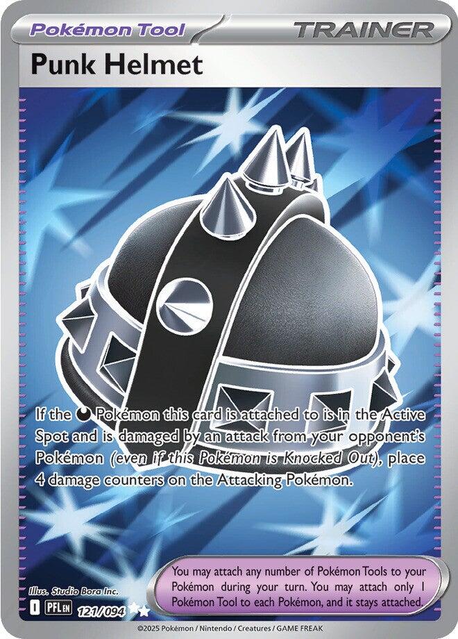 Punk Helmet (121/094) [Mega Evolution: Phantasmal Flames] | Good Games Morley