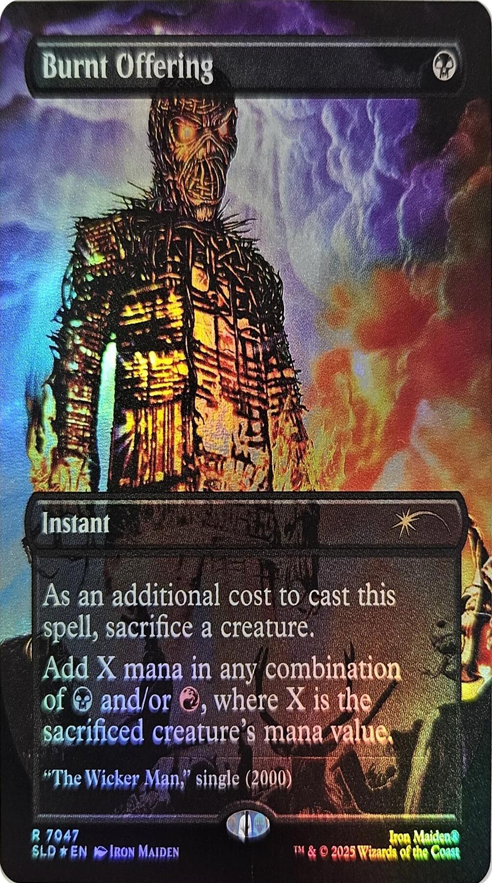 Burnt Offering (Rainbow Foil) [Secret Lair Drop Series] | Good Games Morley