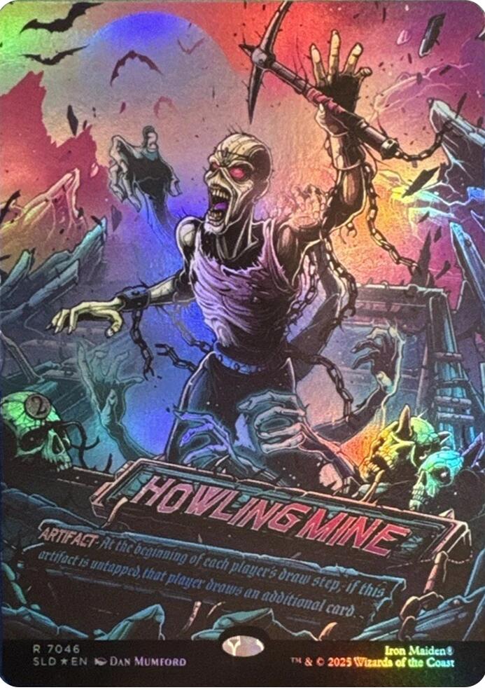 Howling Mine (7046) (Rainbow Foil) [Secret Lair Drop Series] | Good Games Morley