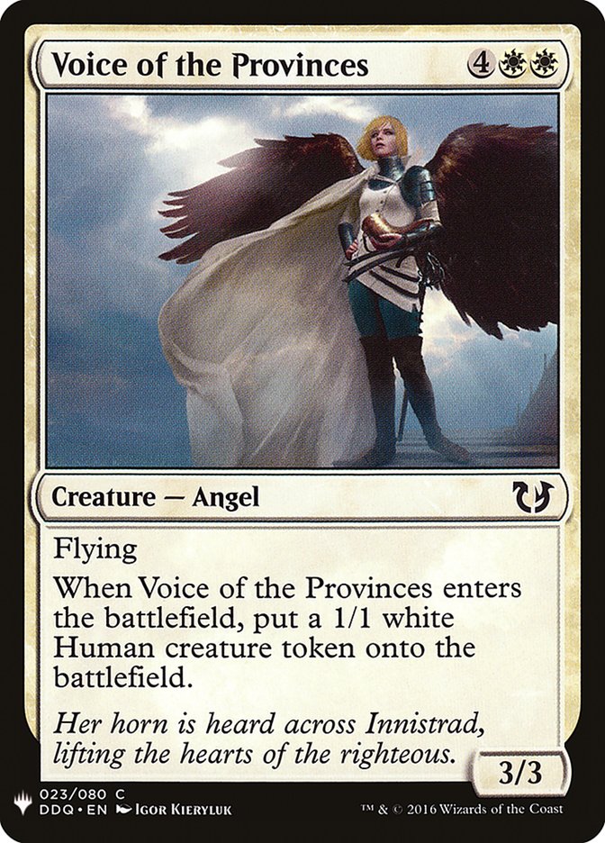 Voice of the Provinces [Mystery Booster] | Good Games Morley