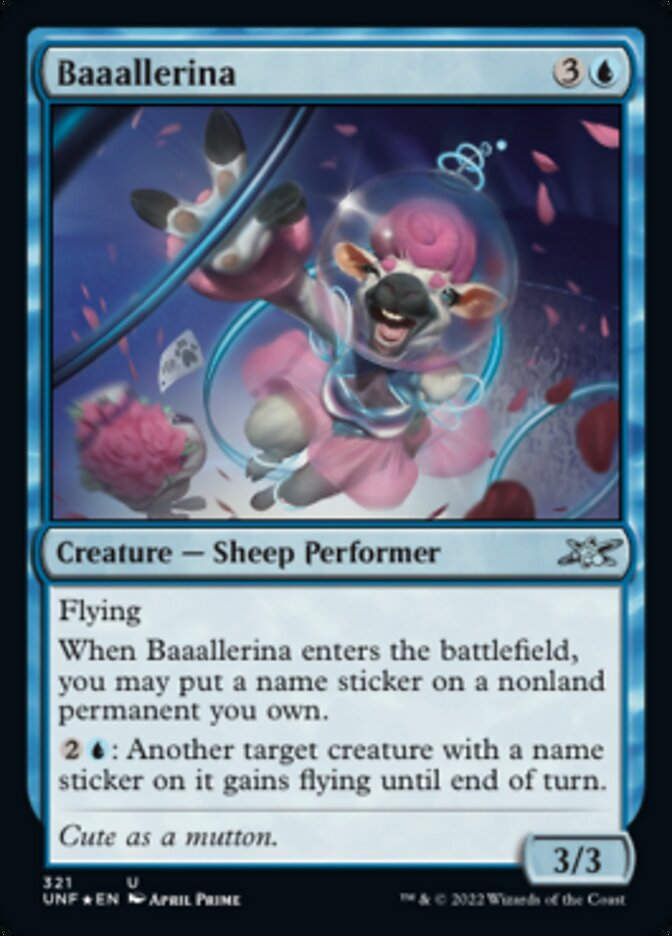 Baaallerina (Galaxy Foil) [Unfinity] | Good Games Morley