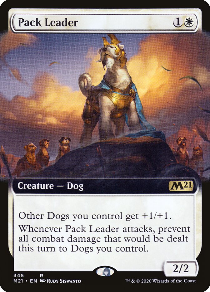 Pack Leader (Extended Art) [Core Set 2021] | Good Games Morley