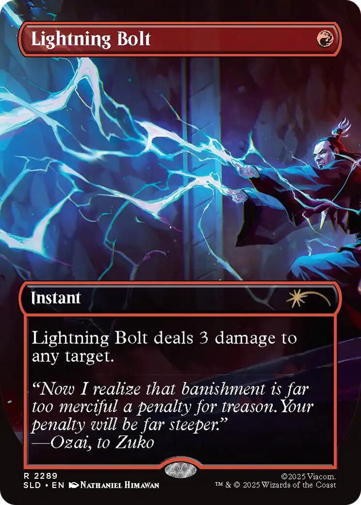 Lightning Bolt (2289) [Secret Lair Drop Series] | Good Games Morley
