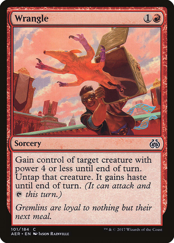 Wrangle (Intro Pack) [Aether Revolt Promos] | Good Games Morley