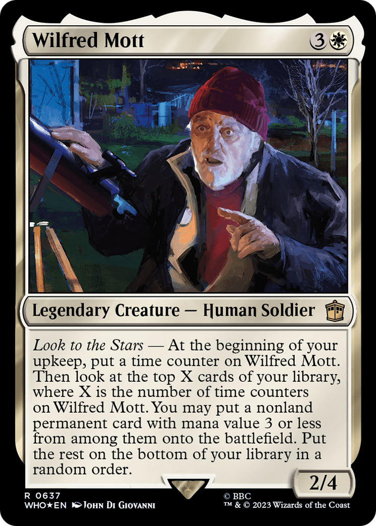 Wilfred Mott (Surge Foil) [Doctor Who] | Good Games Morley