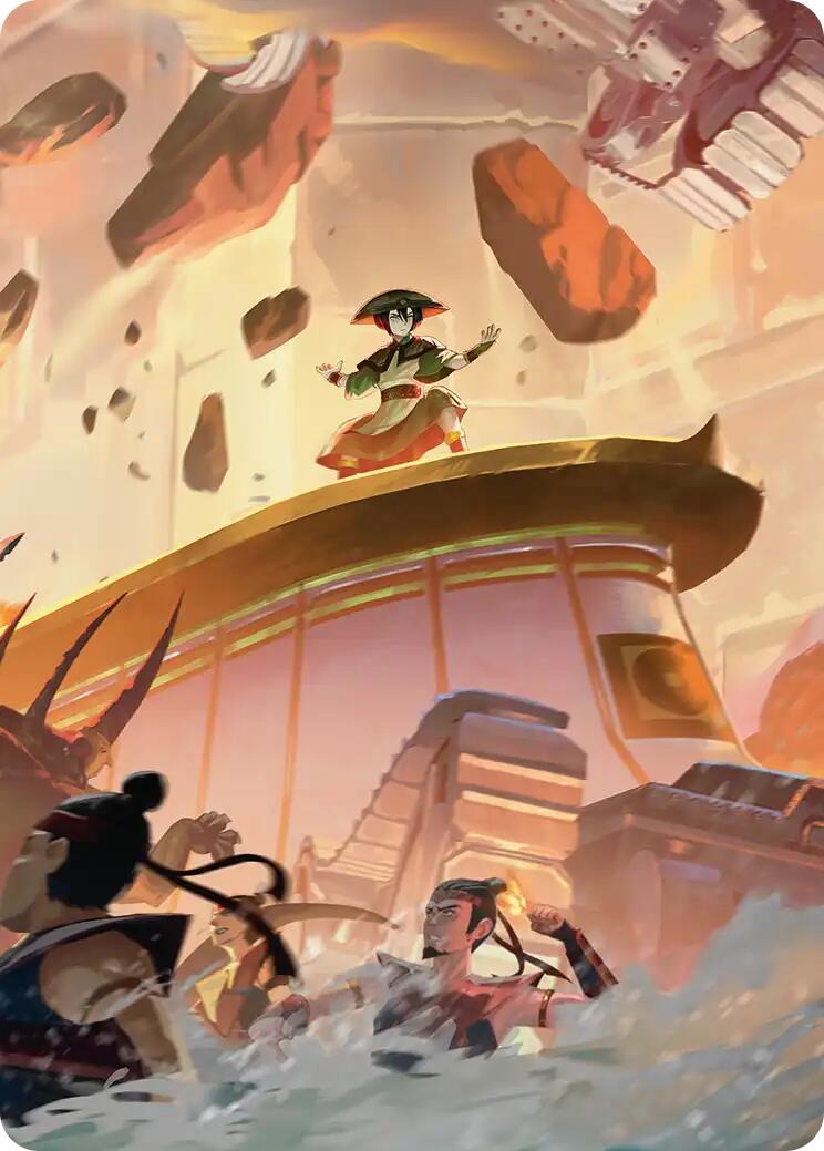 Earthshape Art Card [Avatar: The Last Airbender Art Series] | Good Games Morley