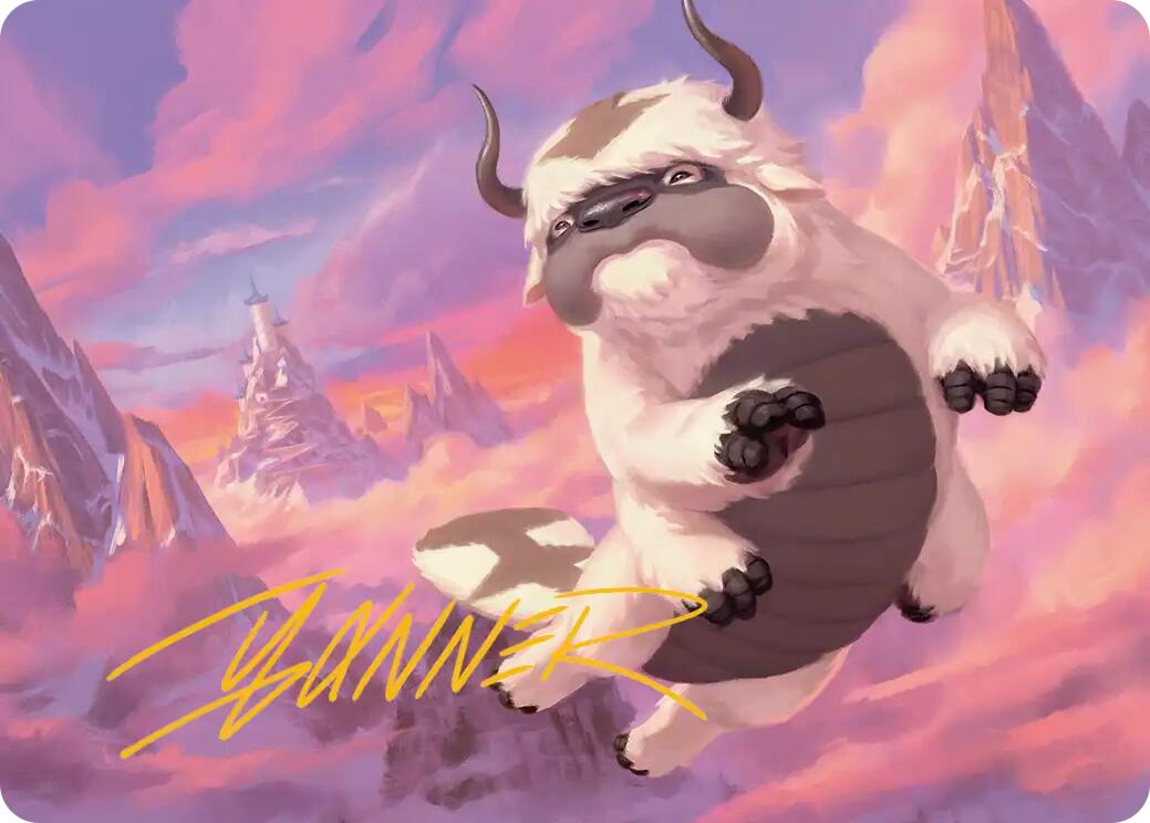 Appa, Aang's Companion Art Card (Gold-Stamped Signature) [Avatar: The Last Airbender Art Series] | Good Games Morley