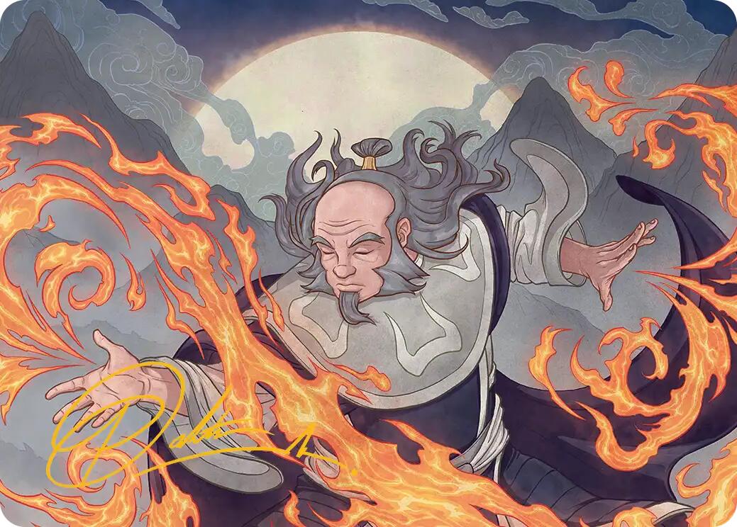 Iroh, Grand Lotus Art Card (Gold-Stamped Signature) [Avatar: The Last Airbender Art Series] | Good Games Morley
