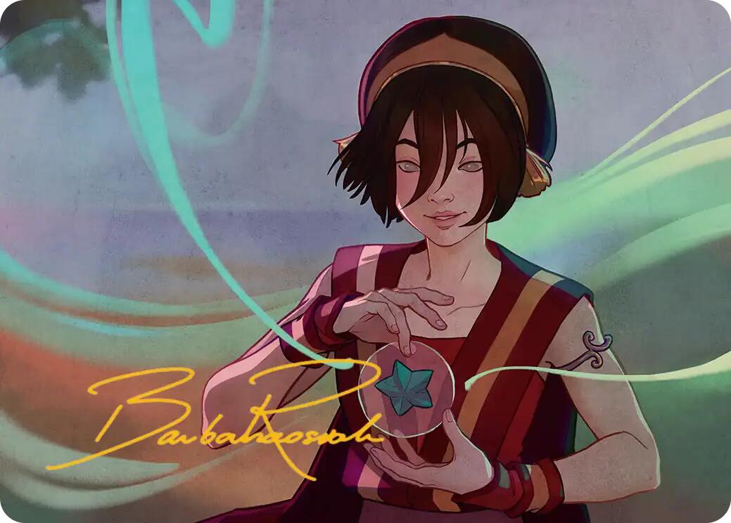 Toph, the First Metalbender Art Card (Gold-Stamped Signature) [Avatar: The Last Airbender Art Series] | Good Games Morley