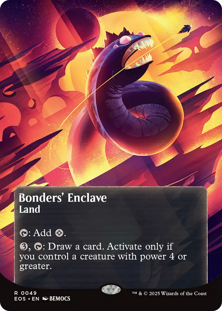 Bonders' Enclave (0049) (Borderless) [Edge of Eternities: Stellar Sights] | Good Games Morley