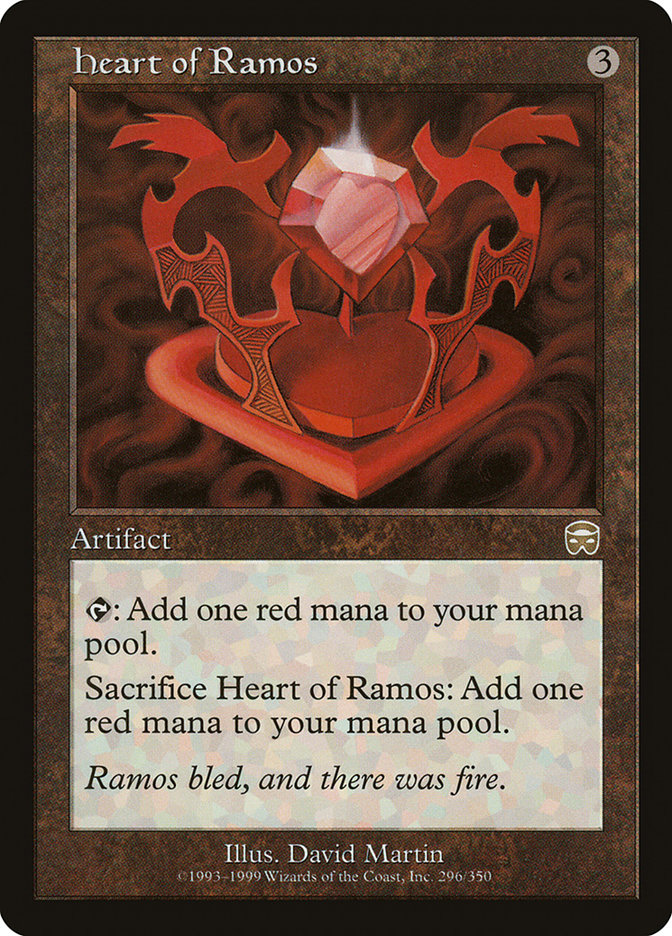 Heart of Ramos 296/350 (Mercadian Masques)  | Good Games Morley