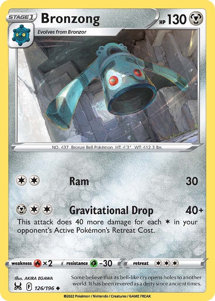 Bronzong (126/196) [Sword & Shield: Lost Origin] | Good Games Morley