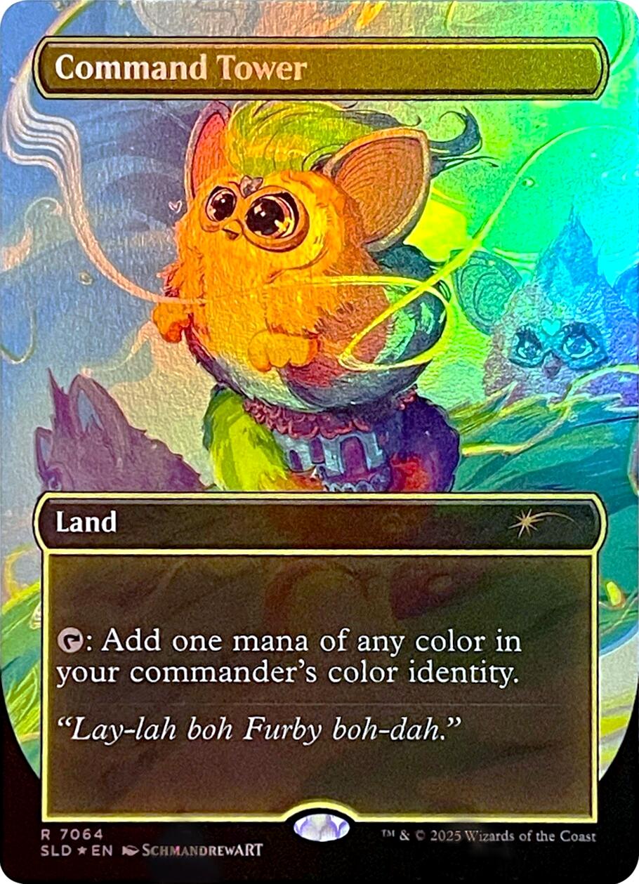 Command Tower (7064) (Rainbow Foil) [Secret Lair Drop Series] | Good Games Morley