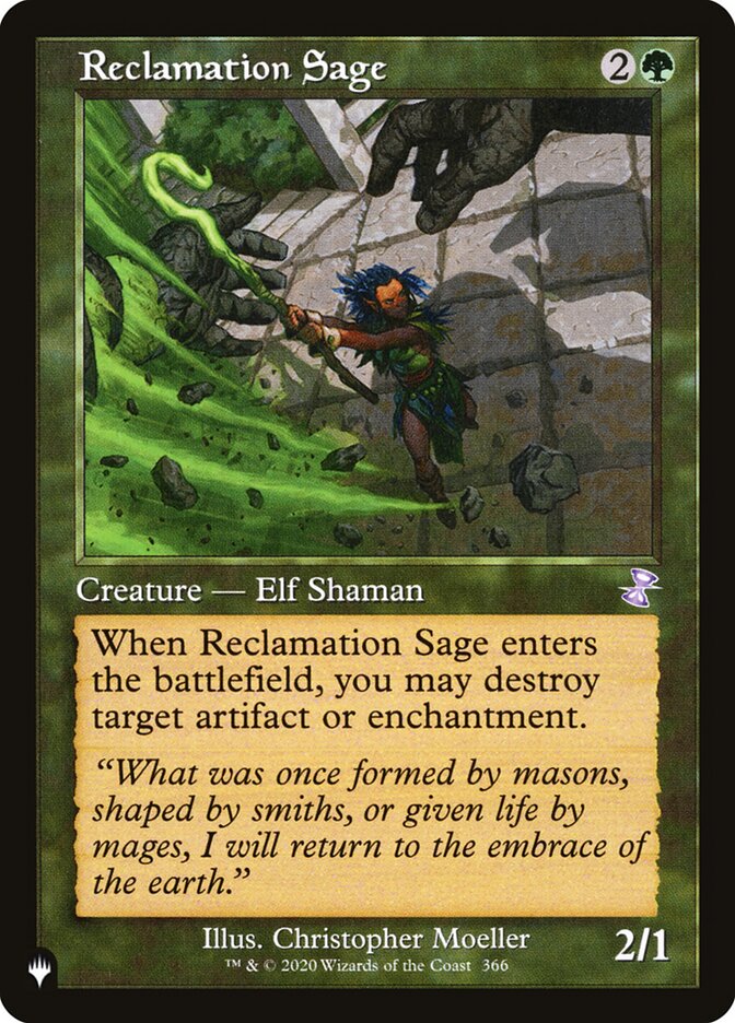 Reclamation Sage [The List] | Good Games Morley