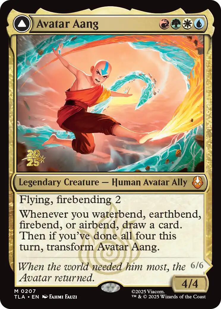 Avatar Aang [Avatar: The Last Airbender Prerelease Cards] | Good Games Morley